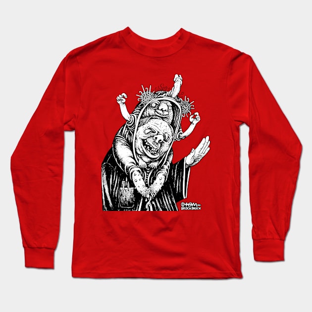 Edge Lord Hamster Porn/Circus Long Sleeve T-Shirt by tom af brockbrock